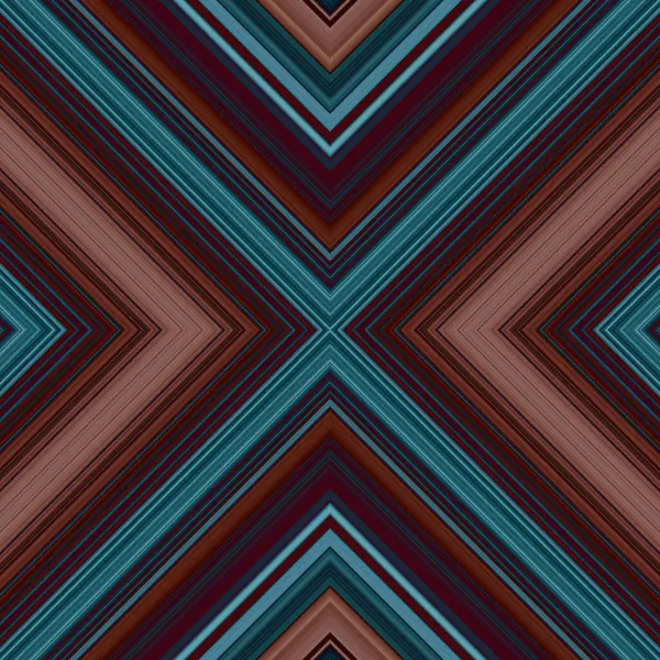 ラインとロンバスのシームレスな正方形のパターン 多彩なテクスチャー — ストック写真