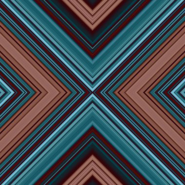 Kusursuz kare çizgiler ve eşkenar dörtgenler. çok renkli desen