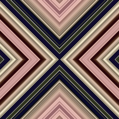 Kusursuz kare çizgiler ve eşkenar dörtgenler. çok renkli desen