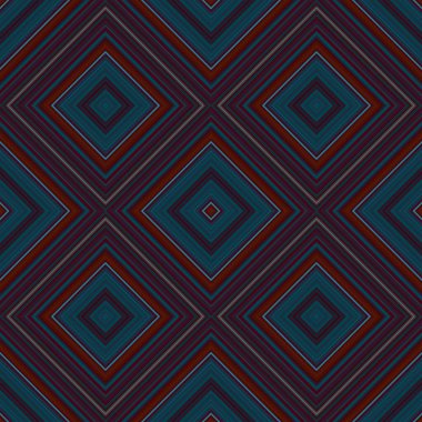 Kusursuz kare desenli. Renkli çizgilerin dokusu. Çapraz kare desen