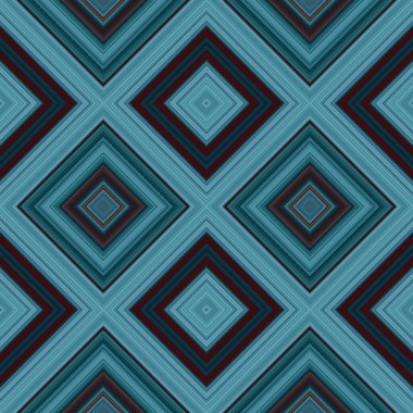 Rhombus ve kare, pürüzsüz desen. Desen renkli çapraz çizgiler.