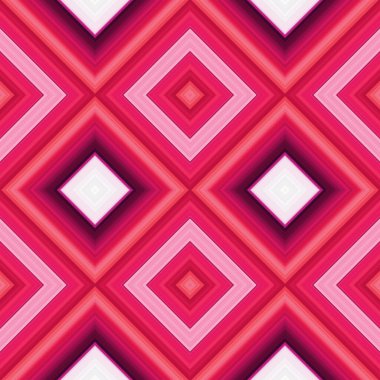 Rhombus ve kare, pürüzsüz desen. Desen renkli çapraz çizgiler.