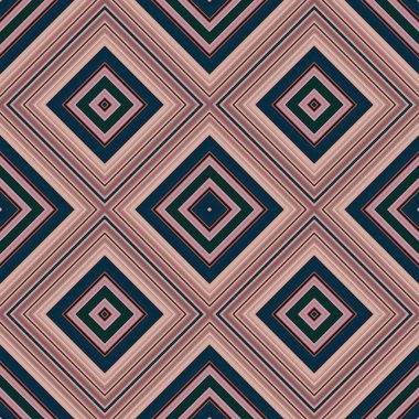 Kusursuz kare desenli. Renkli çizgilerin dokusu. Çapraz kare desen