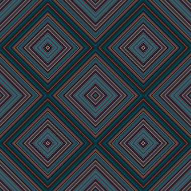 Kusursuz kare desenli. Renkli çizgilerin dokusu. Çapraz kare desen