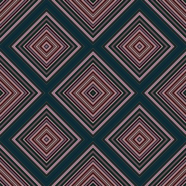 Kusursuz kare desenli. Renkli çizgilerin dokusu. Çapraz kare desen