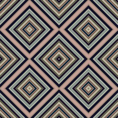 Kusursuz kare desenli. Renkli çizgilerin dokusu. Çapraz kare desen