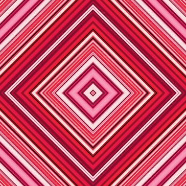 Kusursuz eşkenar dörtgen deseni. Renkli çizgilerin deseni