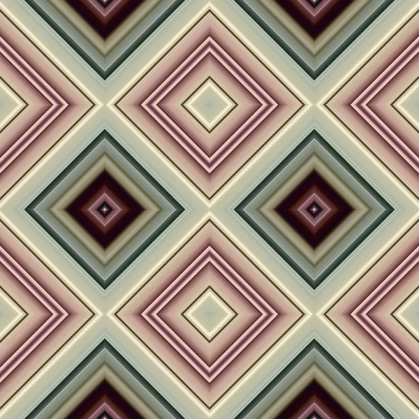 Rhombus Square Seamless Pattern Pattern Colored Diagonal Lines — Stock Photo, Image