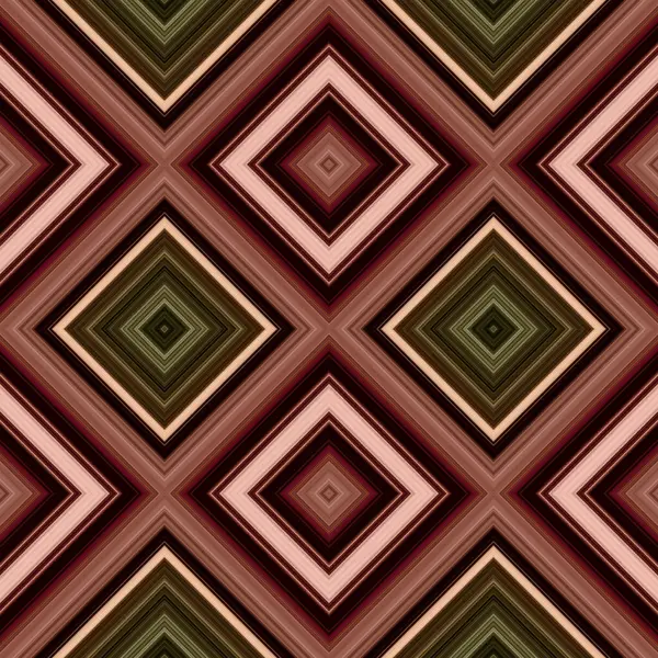 Rhombus Square Seamless Pattern Pattern Colored Diagonal Lines — Stock Photo, Image