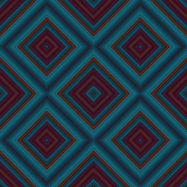 Nahtloses Quadratisches Muster Textur Farbiger Linien Diagonales Quadrat — Stockfoto