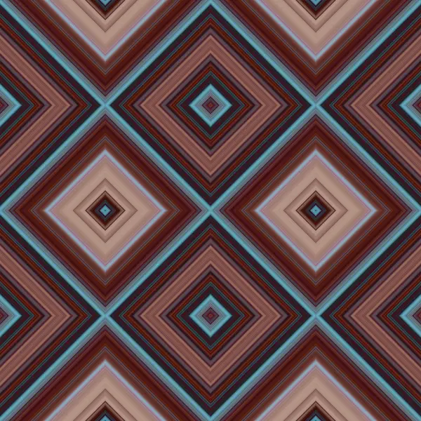 Rhombus Čtvercový Bezešvý Vzor Vzor Barevné Diagonální Čáry — Stock fotografie