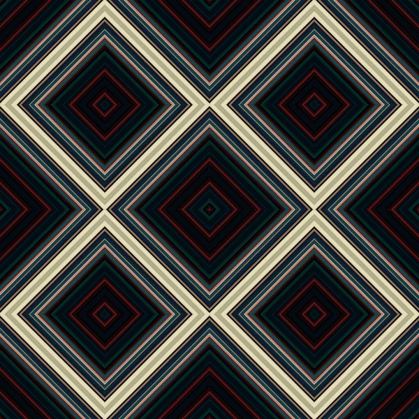 Απρόσκοπτη Πλατεία Μοτίβο Υφή Από Χρωματιστές Γραμμές Διαγώνιο Τετράγωνο Μοτίβο — Φωτογραφία Αρχείου
