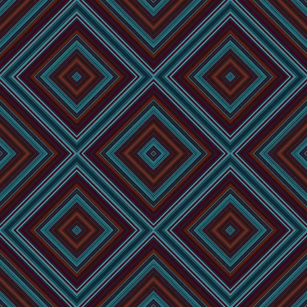 Płynny Kwadratowy Wzór Tekstura Kolorowych Linii Diagonalny Wzór Kwadratowy — Zdjęcie stockowe
