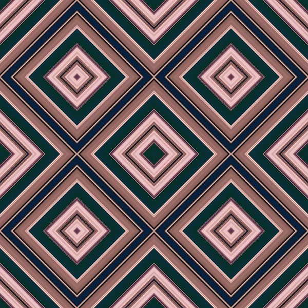 Płynny Kwadratowy Wzór Tekstura Kolorowych Linii Diagonalny Wzór Kwadratowy — Zdjęcie stockowe