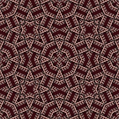 Yıldızsız bir desen. Örülmüş çizgi deseni.