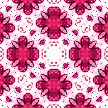 Kusursuz mandala deseni. Kare dokuma dokusu