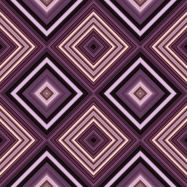 Rhombus ve kare, pürüzsüz desen. Desen renkli çapraz çizgiler.