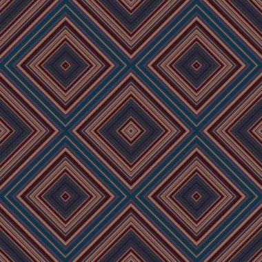 Kusursuz kare desenli. Renkli çizgilerin dokusu. Çapraz kare desen