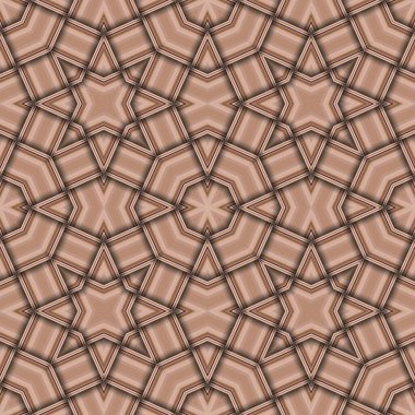 Yıldızsız bir desen. Örülmüş çizgi deseni.