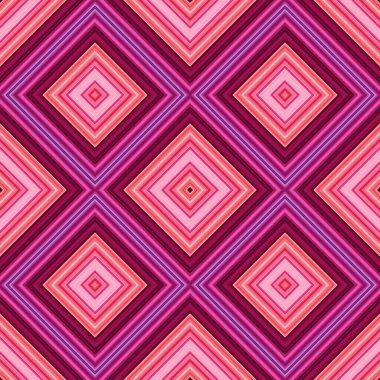 Kusursuz kare desenli. Renkli çizgilerin dokusu. Çapraz kare desen