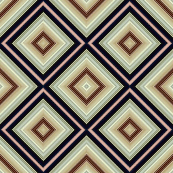 Naadloos Vierkant Patroon Textuur Van Gekleurde Lijnen Diagonaal Vierkant Patroon — Stockfoto