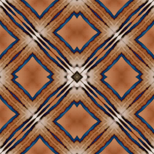 Seamless Mandala Pattern Square Woven Texture — Stock Photo, Image