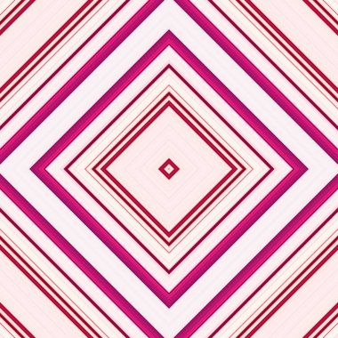 Kusursuz eşkenar dörtgen deseni. Renkli çizgilerin deseni