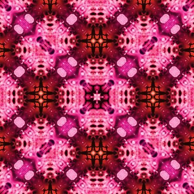 Kusursuz mandala deseni. Kare dokuma dokusu