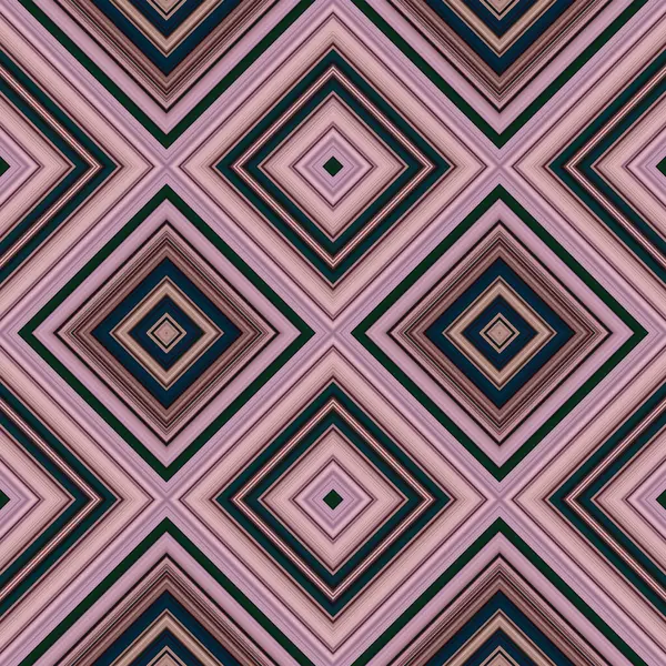 Rhombus ve kare, pürüzsüz desen. Desen renkli çapraz çizgiler.