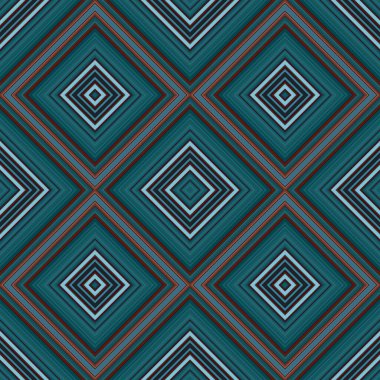 Kusursuz kare desenli. Renkli çizgilerin dokusu. Çapraz kare desen