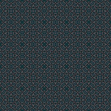 Kusursuz örgülü çizgiler. Kare soyut desen. Dokuma kumaş dokusu