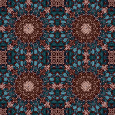 Kusursuz soyut kare deseni. Suluboya sanat dokusu