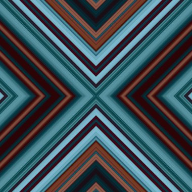 Kusursuz kare çizgiler ve eşkenar dörtgenler. çok renkli desen