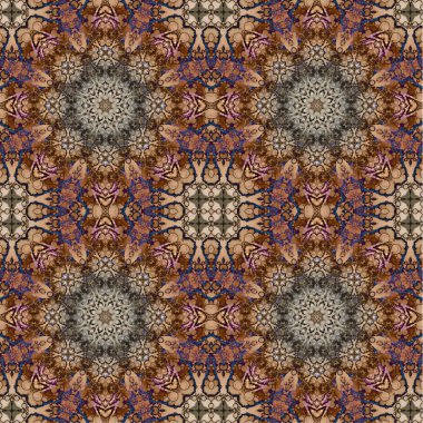 Kusursuz soyut kare deseni. Suluboya sanat dokusu