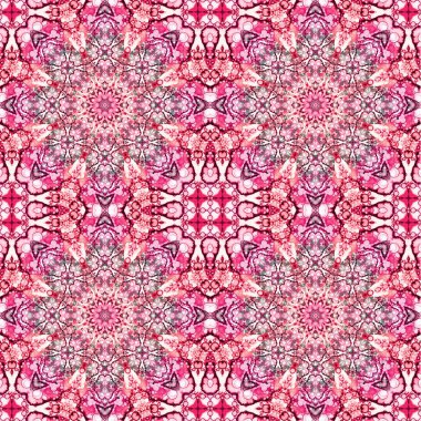 Kusursuz soyut kare deseni. Suluboya sanat dokusu