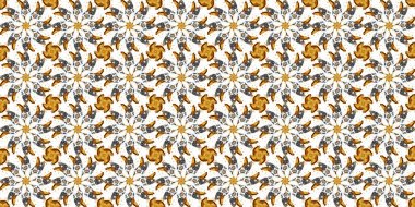 Kusursuz soyut desen. Kusursuz bir doku. Panoramik geniş sanat dokusu