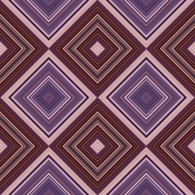 Rhombus ve kare, pürüzsüz desen. Desen renkli çapraz çizgiler.