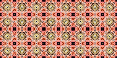 Kusursuz soyut desen. Kusursuz bir doku. Panoramik geniş sanat dokusu