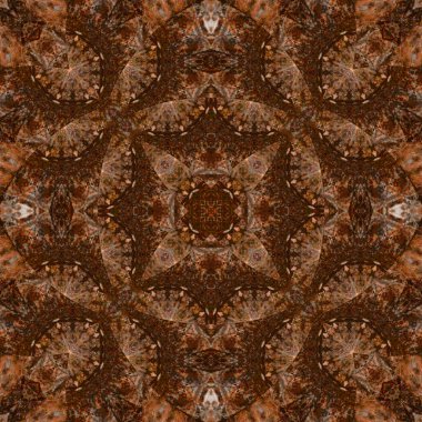 Kusursuz soyut kare deseni. Suluboya ve alkol mürekkebi. Yazarın kalıpları