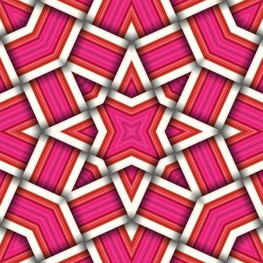 Çizgi ve çizgilerden oluşan kusursuz dokuma yıldız deseni. Kare soyut desen.