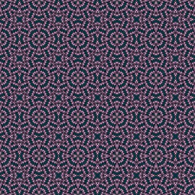 Kusursuz örgülü çizgiler. Kare soyut desen. Dokuma kumaş dokusu