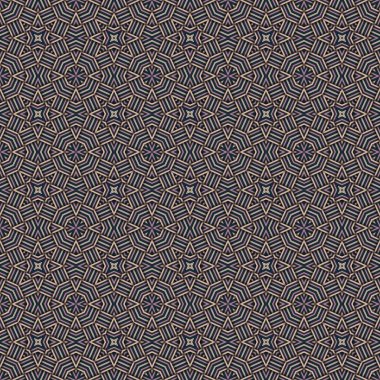 Kusursuz örgülü çizgiler. Kare soyut desen. Dokuma kumaş dokusu