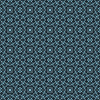 Kusursuz örgülü çizgiler. Kare soyut desen. Dokuma kumaş dokusu