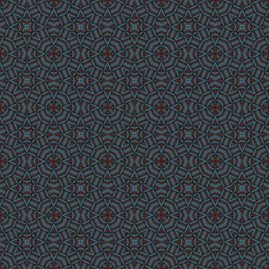 Kusursuz örgülü çizgiler. Kare soyut desen. Dokuma kumaş dokusu