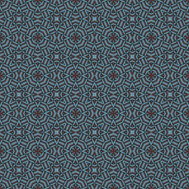 Kusursuz örgülü çizgiler. Kare soyut desen. Dokuma kumaş dokusu