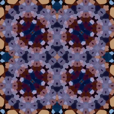 Kusursuz soyut kare deseni. Suluboya ve alkol mürekkebi. Yazarın kalıpları