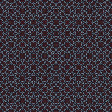 Kusursuz örgülü çizgiler. Kare soyut desen. Dokuma kumaş dokusu