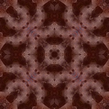 Kusursuz soyut kare deseni. Suluboya ve alkol mürekkebi. Yazarın kalıpları