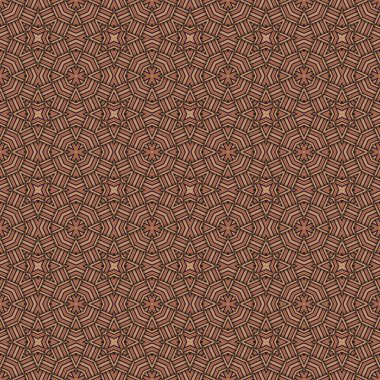 Kusursuz örgülü çizgiler. Kare soyut desen. Dokuma kumaş dokusu