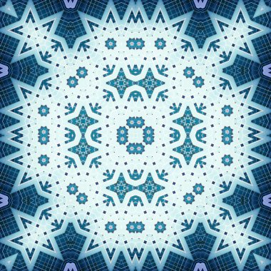 Kusursuz kare soyut desen. Sanat dokusu. Tekstil ve moda